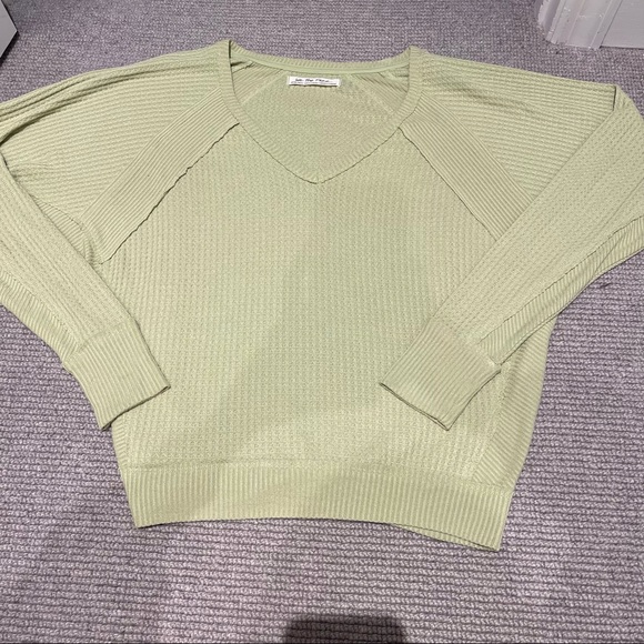 Free People We the Free Santa Clara Thermal in Pear (XS) - Picture 2 of 6